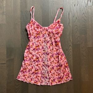 Urban outfitters out from under floral pink intimate top